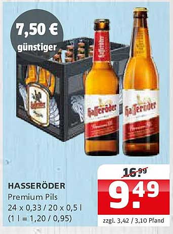 HASSERÖDER Premium Pils 24er Kasten