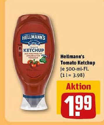 Hellmann's Tomato Ketchup 500 ml