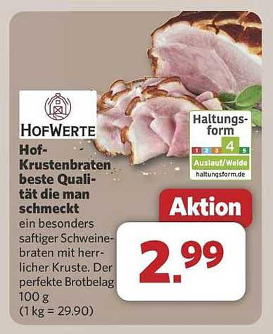 Hof-Krustenbraten beste Qualität die man schmeckt