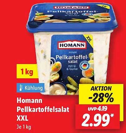 Homann Pellkartoffelsalat XXL