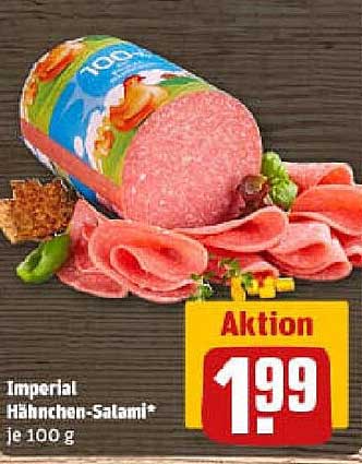 Imperial Hähnchen-Salami* je 100 g