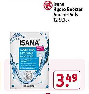 Isana Hydro Booster Augen-Pads 12 Stück