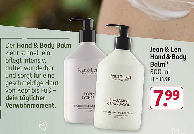 Jean & Len Hand & Body Balm