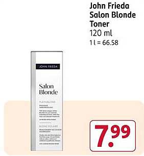 John Frieda Salon Blonde Toner 120 ml