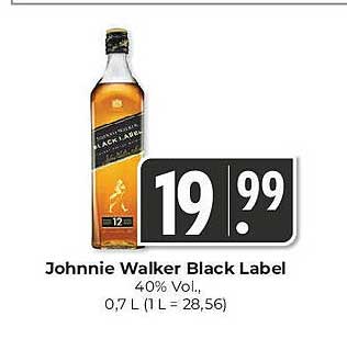 Johnnie Walker Black Label 0,7 L