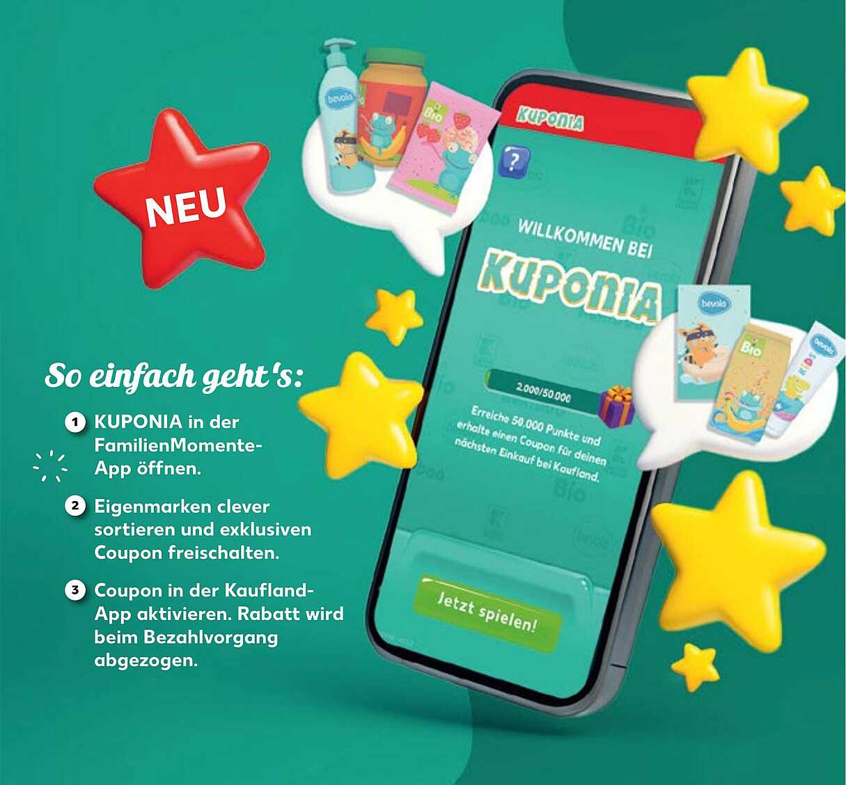 Kaufe jetzt bei Kaufland und profitiere von exklusiven Coupons!