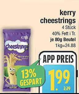 Kerry Chees strings – 4 Stück für nur 1,99 €!