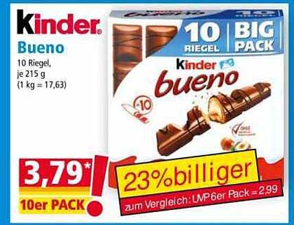 Kinder Bueno 10 Riegel Big Pack
