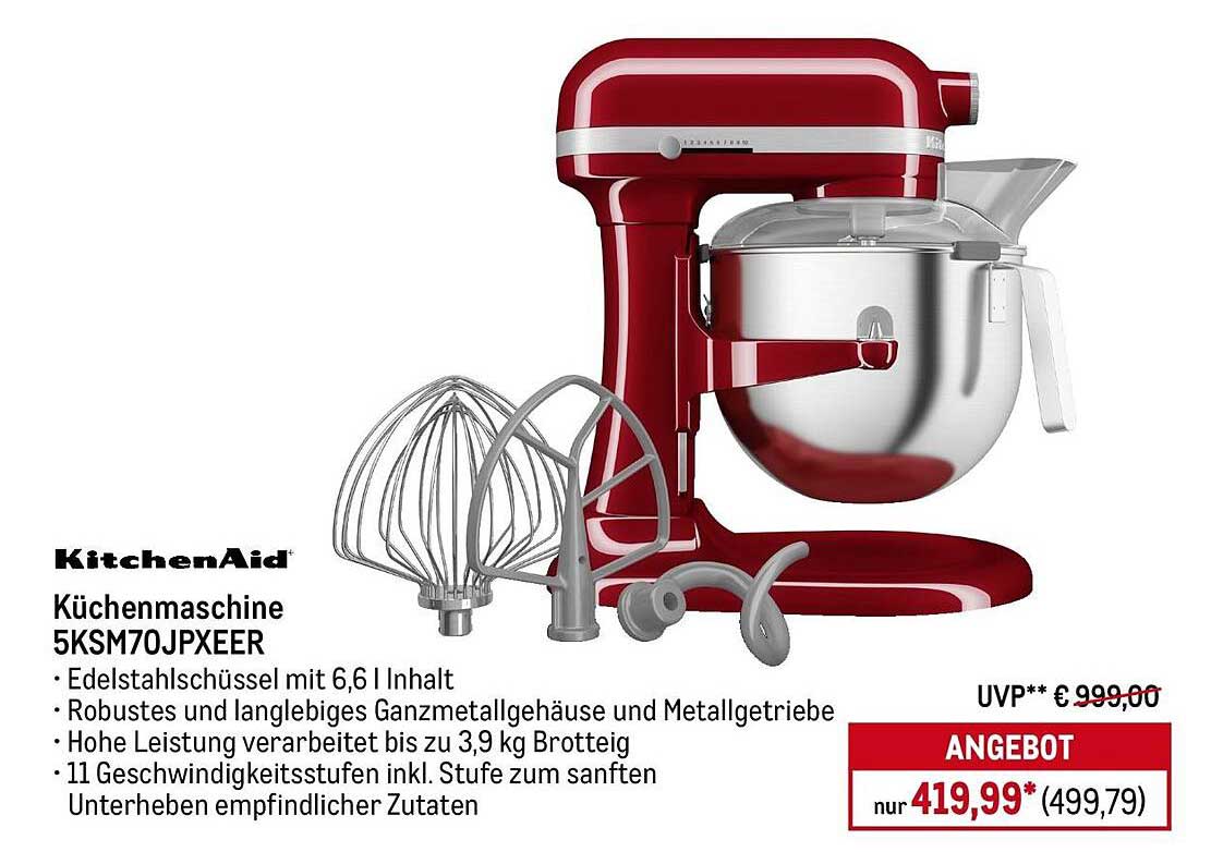 KitchenAid Küchenmaschine 5KSM70JPXEER