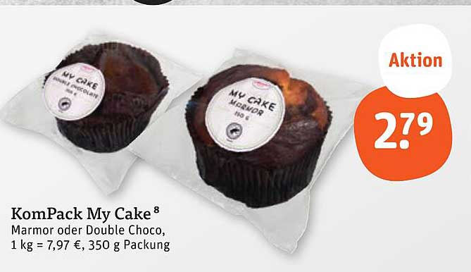 KomPack My Cake – Marmor oder Double Choco, 350 g