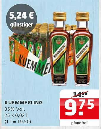 KUEMMERLING 35% Vol. - 25 x 0,02 l