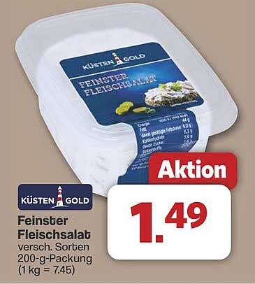 Küsten Gold Feiner Fleischsalat 200-g-Packung