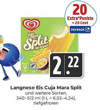 Langnese Eis Cuja Mara Split