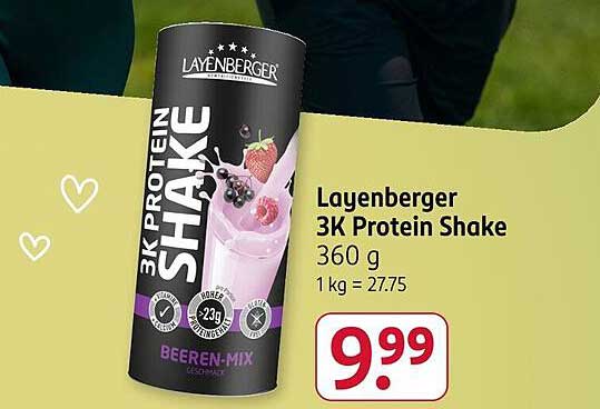 Layenberger 3K Protein Shake 360 g - Beeren-Mix