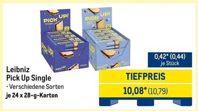 Leibniz Pick Up Single - Verschiedene Sorten