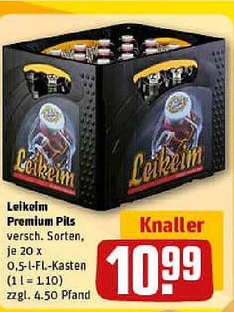 Leikeim Premium Pils 20 x 0,5 l-Kasten