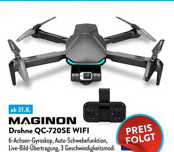 MAGINON Drohne QC-720SE WIFI