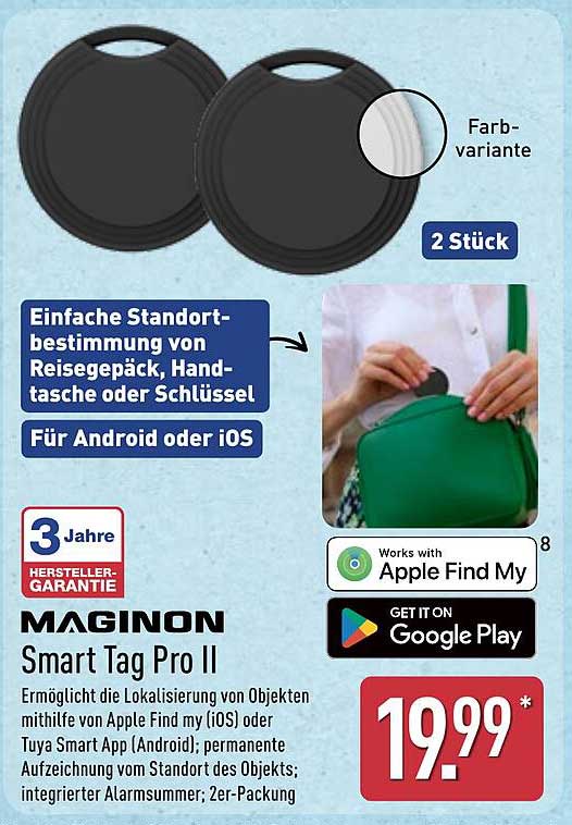 MAGINON Smart Tag Pro II - 2 Stück