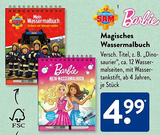 Magisches Wassermalbuch