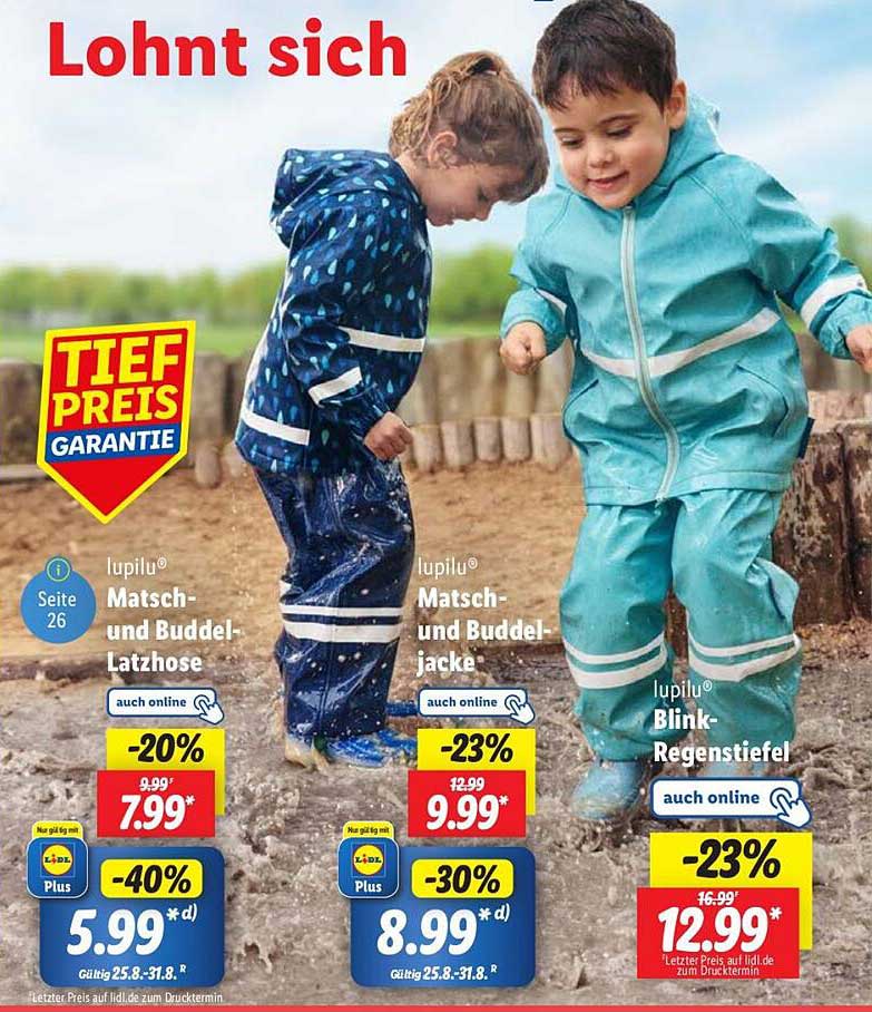 Matsch- und Buddel-Latzhose für Kinder
