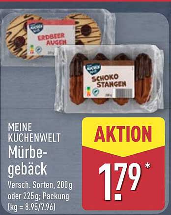 Meine Küchenwelt Mürbegäck - Aktionsangebot