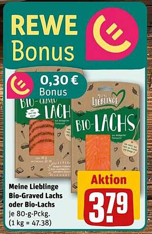 Meine Lieblinge Bio-Graved Lachs oder Bio-Lachs je 80-g-Packung
