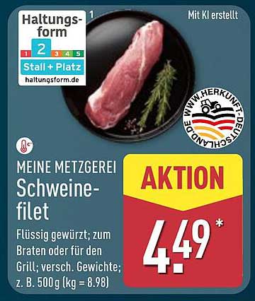 MEINE METZGEREI Schweinefilet