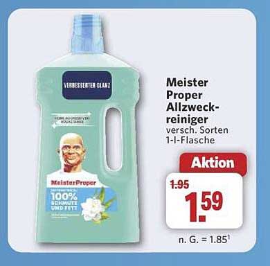 Meister Proper Allzweckreiniger 1-L-Flasche