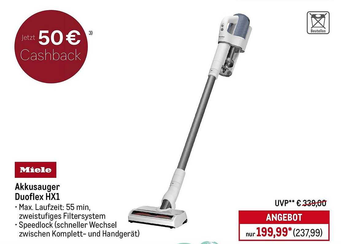 Miele Akkusauger Duoflex HX1