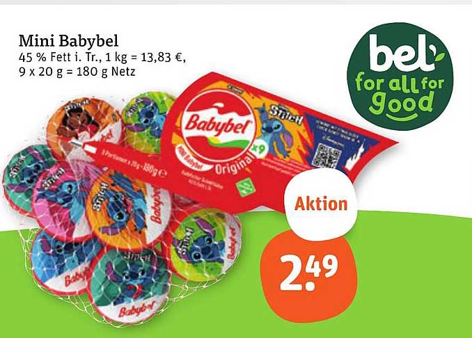 Mini Babybel 180 g - Genuss in jedem Biss