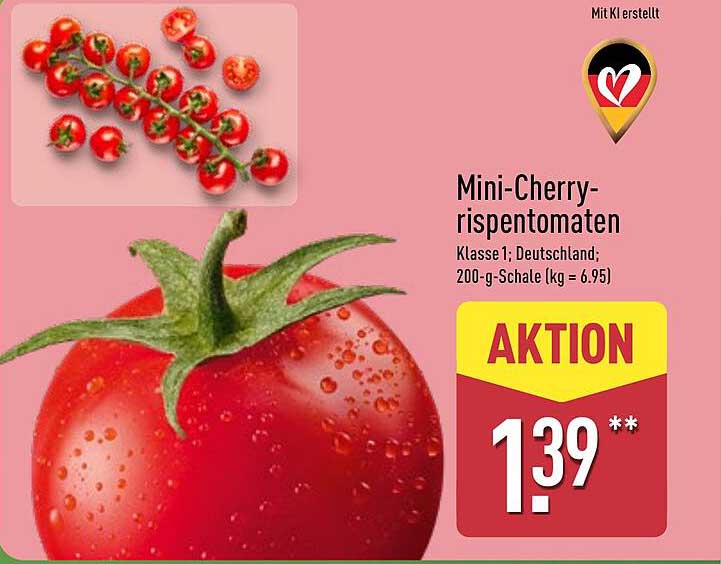 Mini-Cherry-Rispentomaten