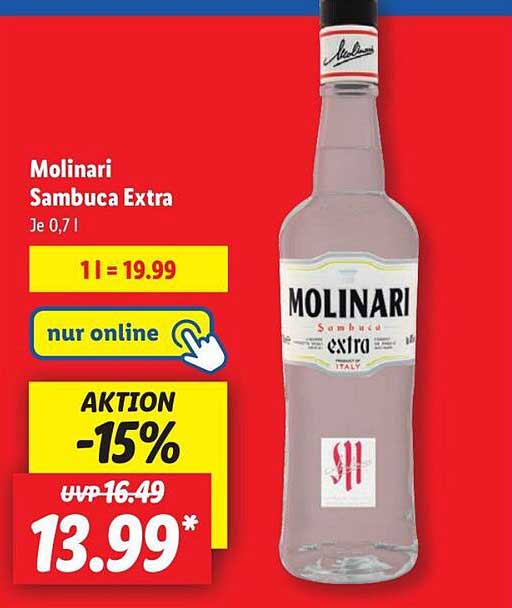 Molinari Sambuca Extra 0,7 l