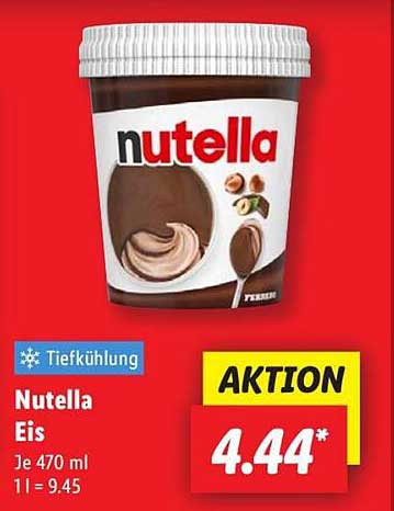 Nutella Eis 470 ml