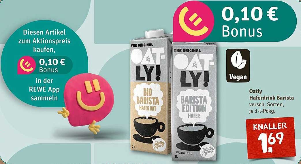 Oatly Haferdrink Barista Edition 1L