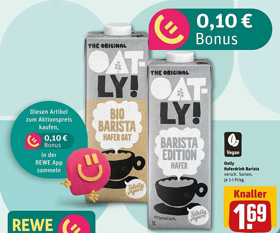 Oatly Haferdrink Barista Edition