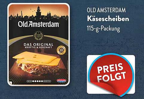 OLD AMSTERDAM Käse­scheiben 115-g-Packung