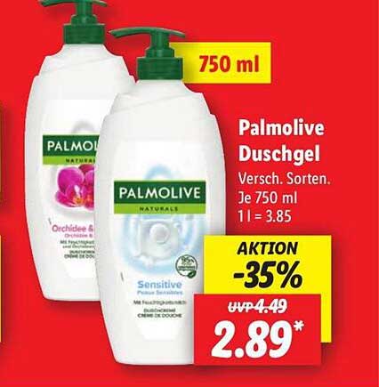 Palmolive Duschgel - Verschiedene Sorten 750 ml