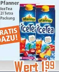 Pfanner IceTea 2l Tetra Packung