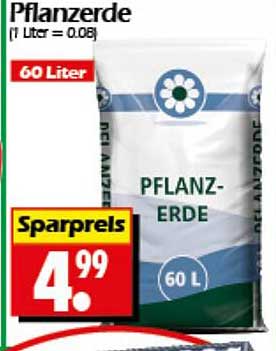 Pflanzenerde 60 Liter