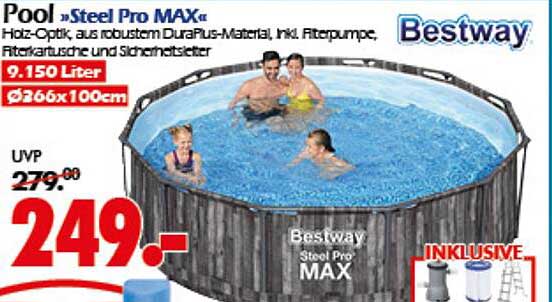 Pool „Steel Pro MAX“