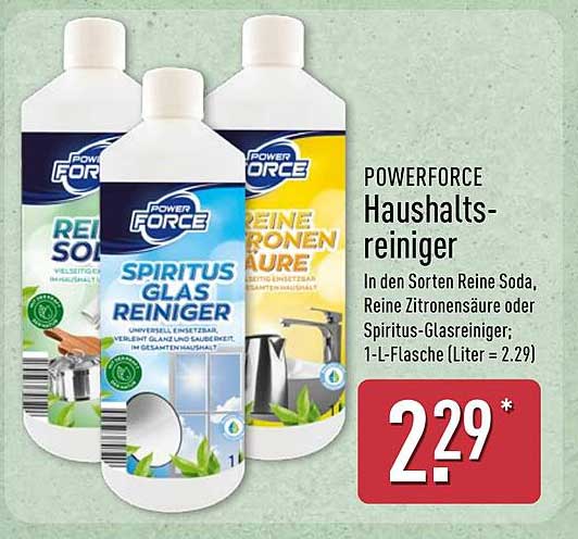 POWERFORCE Haushaltsreiniger