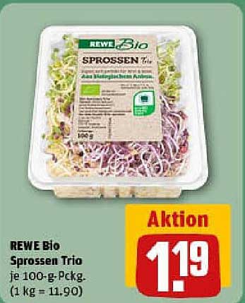 REWE Bio Sprossen Trio
