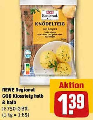 REWE Regional GQB Knödelteig halb & halb