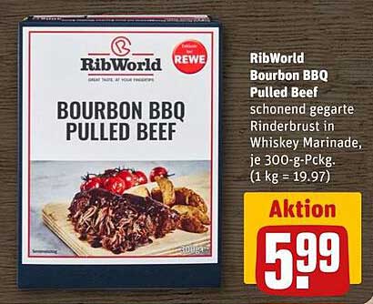 RibWorld Bourbon BBQ Pulled Beef