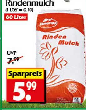 Rindenmulch 60 Liter