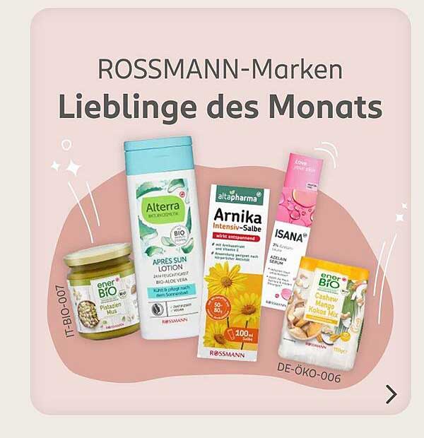 Rossmann Lieblinge des Monats: Alterra Après Sun Lotion und mehr
