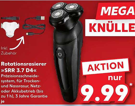 Rotationsrasierer »SRR 3.7 D4«