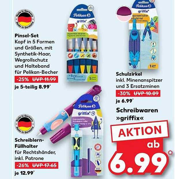 Schulzirkel inkl. Minenanspitzer und 3 Ersatzminen - Angebot vom Kaufland