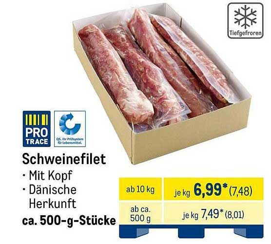 Schweinefilet - Mit Kopf, Dänische Herkunft