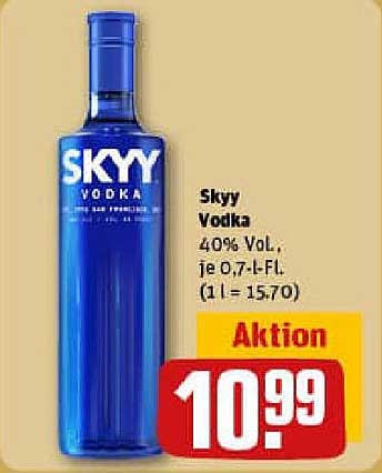 Skyy Vodka 0,7 l - 40% Vol.